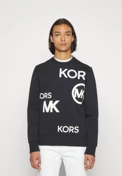 Michael Kors SCATTERED CREW Sweatshirt Black Homme