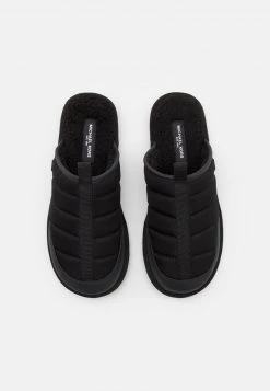Michael Kors Homme ANDERS SLIPPER Chaussons Black -Michael Kors Soldes Boutique 683329b9d6f147be828a6321631b5525