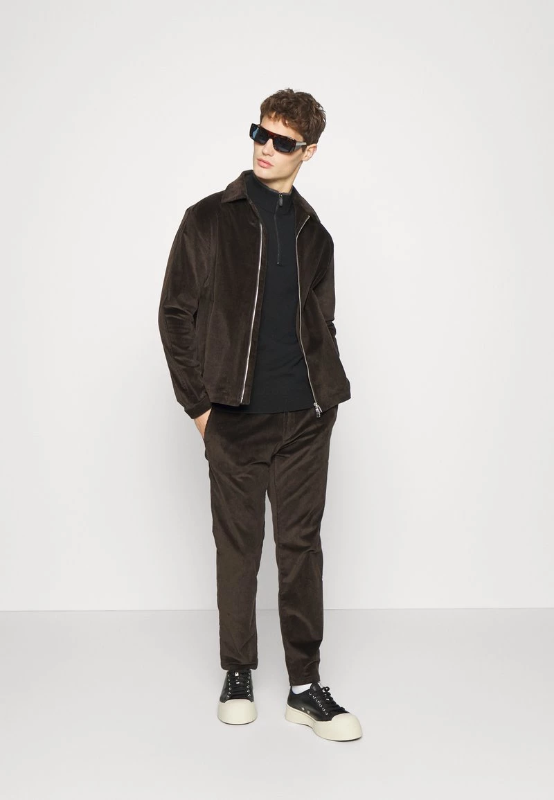 Michael Kors CORE QUARTER ZIP Pullover Black Homme 2 Michael Kors CORE QUARTER ZIP Pullover Black Homme – Image 2