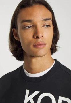 Michael Kors SCATTERED CREW Sweatshirt Black Homme -Michael Kors Soldes Boutique 6b31560aa52b49008d15a202e59aa139