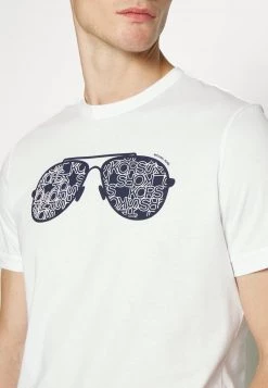 Michael Kors LOGO AVIATOR TEE T Shirt Imprimé White Homme -Michael Kors Soldes Boutique 6b46322d8eb24b17a46ad33975dfa864