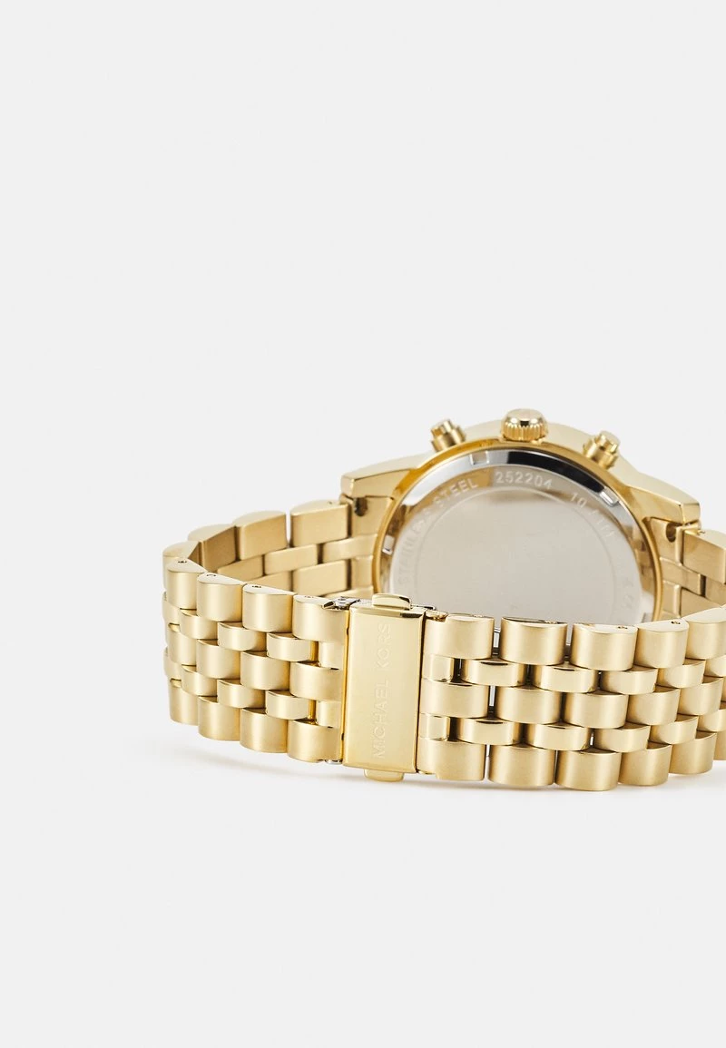 Michael Kors HUTTON Montre à Aiguilles Gold Coloured Homme 2 Michael Kors HUTTON Montre à Aiguilles Gold Coloured Homme – Image 2