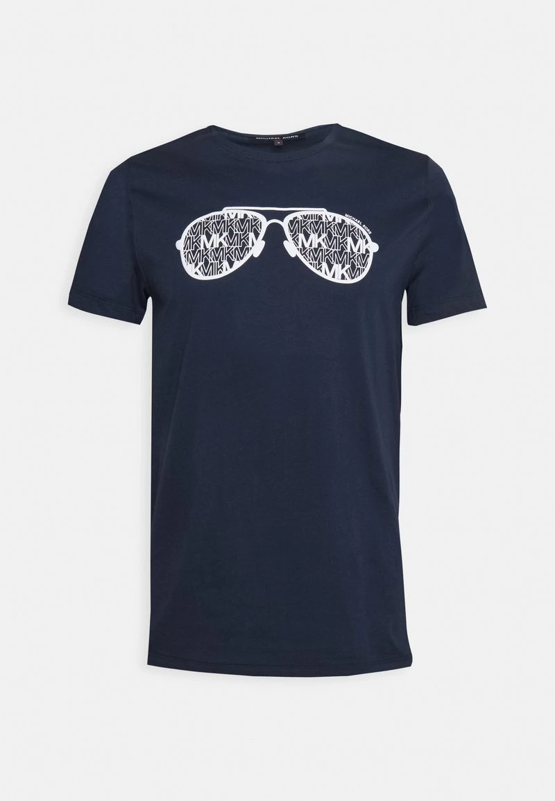 Michael Kors SCATTER AVIATOR TEE T Shirt Imprimé Midnight Homme 1 Michael Kors SCATTER AVIATOR TEE T Shirt Imprimé Midnight Homme