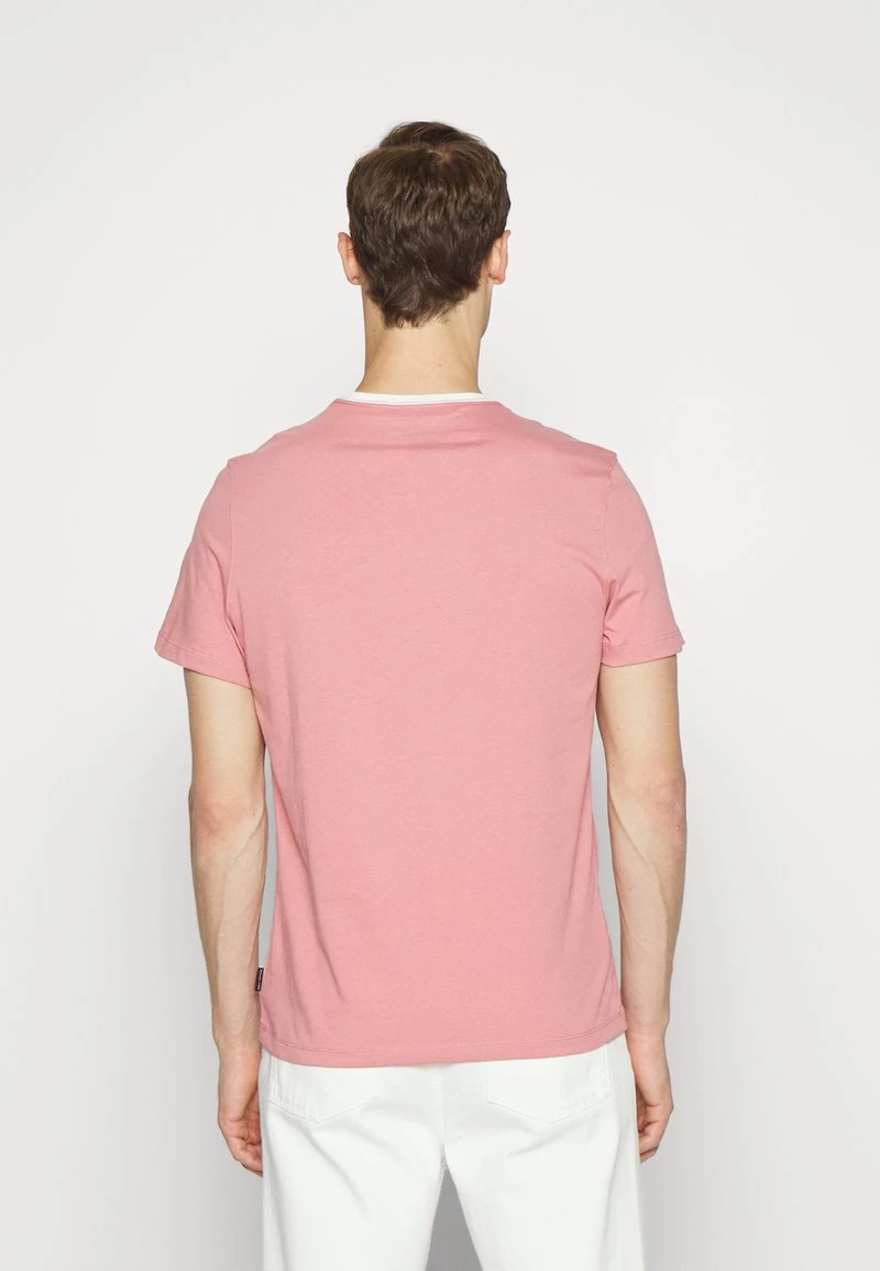 Michael Kors Homme GRID TEE T Shirt Imprimé Dusty Rose 3 Michael Kors Homme GRID TEE T Shirt Imprimé Dusty Rose – Image 3