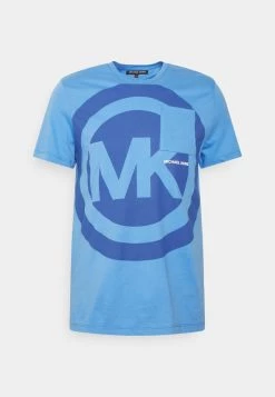 Michael Kors Homme TEE T Shirt Imprimé Crew Blue