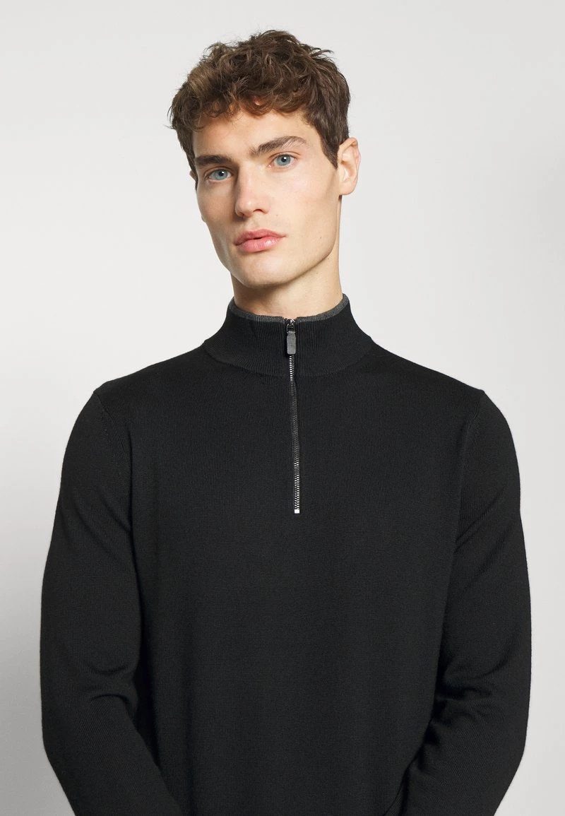 Michael Kors CORE QUARTER ZIP Pullover Black Homme 4 Michael Kors CORE QUARTER ZIP Pullover Black Homme – Image 4