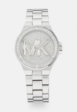 Michael Kors Femme LENNOX Montre Silver Coloured