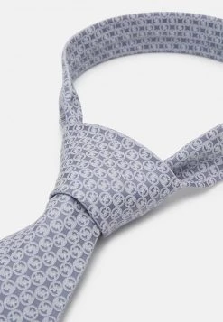 Michael Kors Homme CIRCLE LOGO Cravate Silver -Michael Kors Soldes Boutique 7f82600c5c374aedaaf971dfcfffebf5