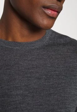 Michael Kors Homme CORE CREW Pullover Charcoal Melange -Michael Kors Soldes Boutique 84c5d766791644698cd88037f5043427