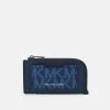 Michael Kors ZIP WALLET UNISEX Portefeuille Blue