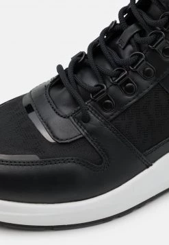 Michael Kors Homme ASHER Baskets Montantes Black -Michael Kors Soldes Boutique 853fd430bd8446469ad28ae7fa67a2aa