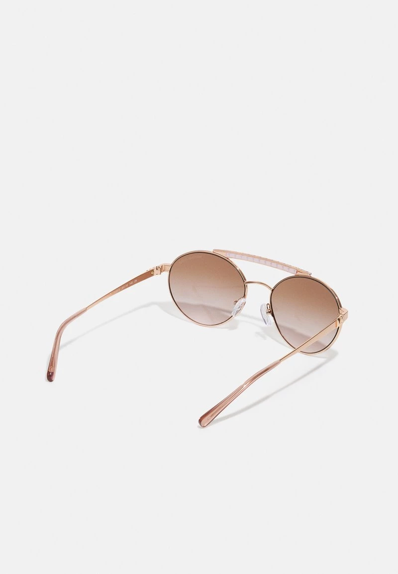 Michael Kors Femme MILOS Lunettes De Soleil Rose Gold Coloured 2 Michael Kors Femme MILOS Lunettes De Soleil Rose Gold Coloured – Image 2