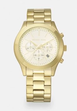 Michael Kors Homme SLIM RUNWAY Montre Gold Coloured