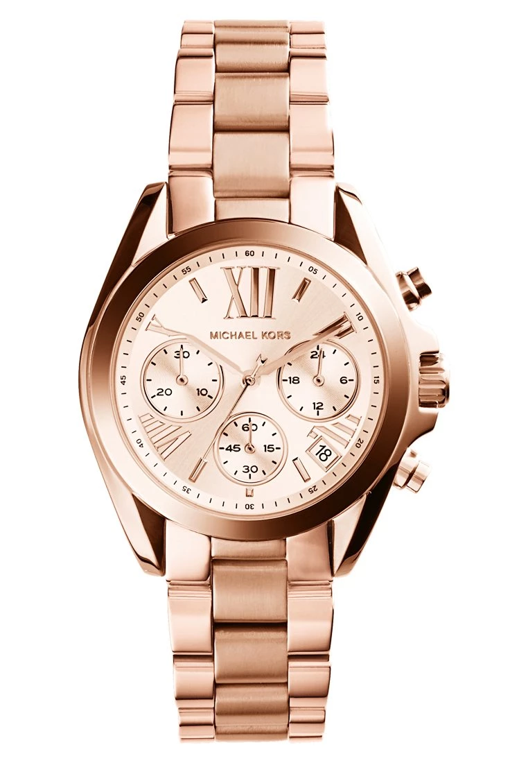 Michael Kors Femme BRADSHAW MINI Montre à Aiguilles Rosegold Coloured 2 Michael Kors Femme BRADSHAW MINI Montre à Aiguilles Rosegold Coloured – Image 2