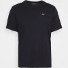 Michael Kors SLUB CREW TEE T Shirt Basique Black Homme