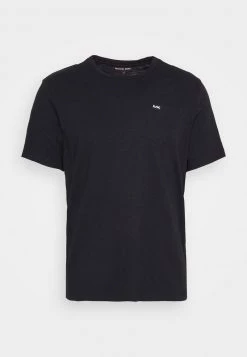 Michael Kors SLUB CREW TEE T Shirt Basique Black Homme