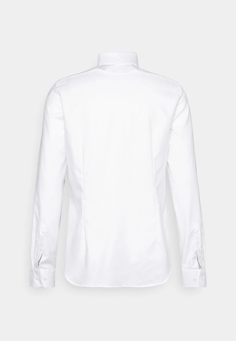 Michael Kors Homme PARMA HERRINGBONE SLIM FIT Chemise White 2 Michael Kors Homme PARMA HERRINGBONE SLIM FIT Chemise White – Image 2