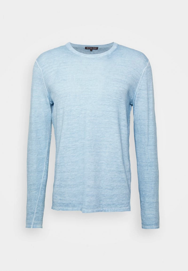 Michael Kors Homme COLD DYE CREW Pullover Chambray 5 Michael Kors Homme COLD DYE CREW Pullover Chambray – Image 5