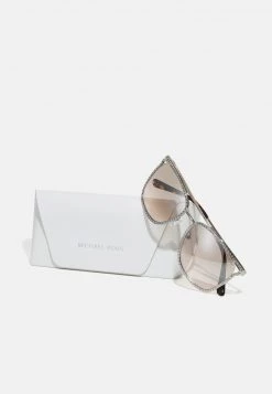 Michael Kors Femme STOCKHOLM Lunettes De Soleil Brown/silver Coloured Flash -Michael Kors Soldes Boutique 9008996152204dff8040532128ca97d3