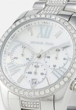Michael Kors LEXINGTON Montre à Aiguilles Silver Coloured Femme -Michael Kors Soldes Boutique 91e89f64f0de40f1b2e839f9deacdfb0