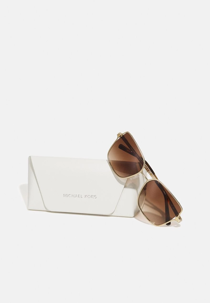 Michael Kors Femme Lunettes De Soleil Light Gold Coloured 4 Michael Kors Femme Lunettes De Soleil Light Gold Coloured – Image 4