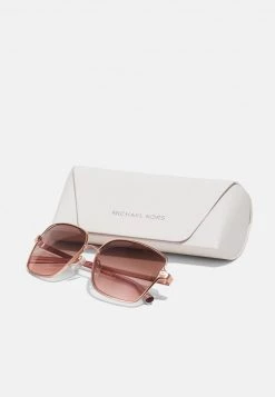 Michael Kors Lunettes De Soleil Shiny Rose Gold Coloured Femme -Michael Kors Soldes Boutique 95412847ee89438390729c5100273f16