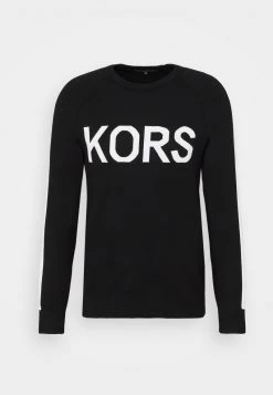 Michael Kors Homme CREW Pullover Black/white