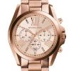 Michael Kors Femme BRADSHAW Montre à Aiguilles Rosegold Coloured