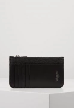 Michael Kors Unisex LONG ZIP WALLET Portefeuille Black