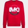 Michael Kors VICTORY CREW Sweatshirt Crimson Homme
