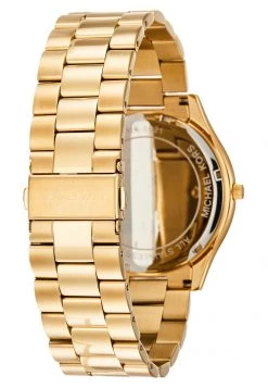 Michael Kors Unisex SLIM RUNWAY Montre Gold Coloured -Michael Kors Soldes Boutique a1d460a1453b48da893fa8f08e30b125