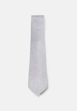 Michael Kors Homme CROSSHATCH SOLID Cravate Grey