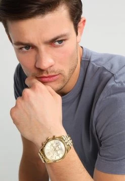 Michael Kors LEXINGTON Montre à Aiguilles Gold Unisex