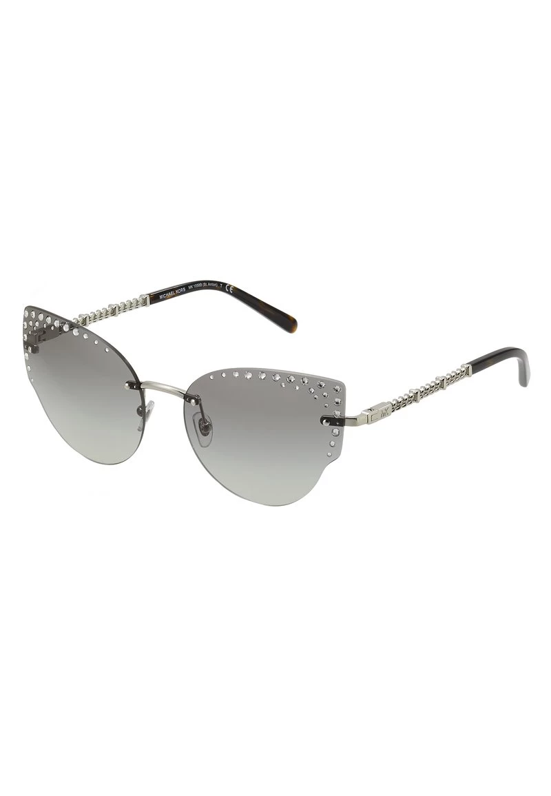 Michael Kors Femme Lunettes De Soleil Silver Coloured 2 Michael Kors Femme Lunettes De Soleil Silver Coloured – Image 2