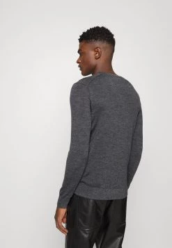 Michael Kors Homme CORE CREW Pullover Charcoal Melange -Michael Kors Soldes Boutique ae2d31411cc9487daf39e01f5f39e18b