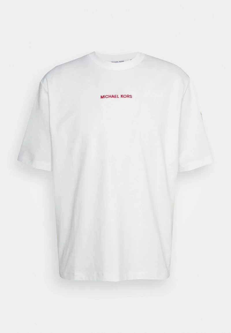 Michael Kors Homme VICTORY TEE T Shirt Basique White 1 Michael Kors Homme VICTORY TEE T Shirt Basique White