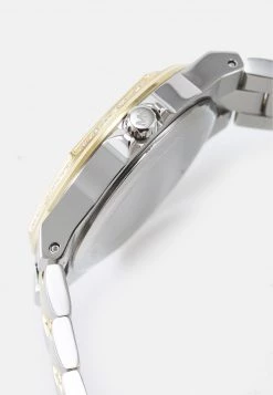 Michael Kors LENNOX Montre Gold Coloured/silver Coloured Femme -Michael Kors Soldes Boutique af295cb59e5d443e9124ef7dc298589a
