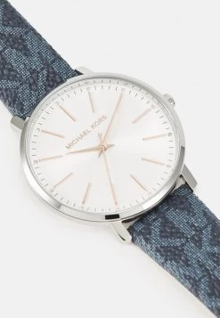 Michael Kors Femme PYPER Montre Blue -Michael Kors Soldes Boutique b22fe0be4caf4265a9cb897a8cd4c101