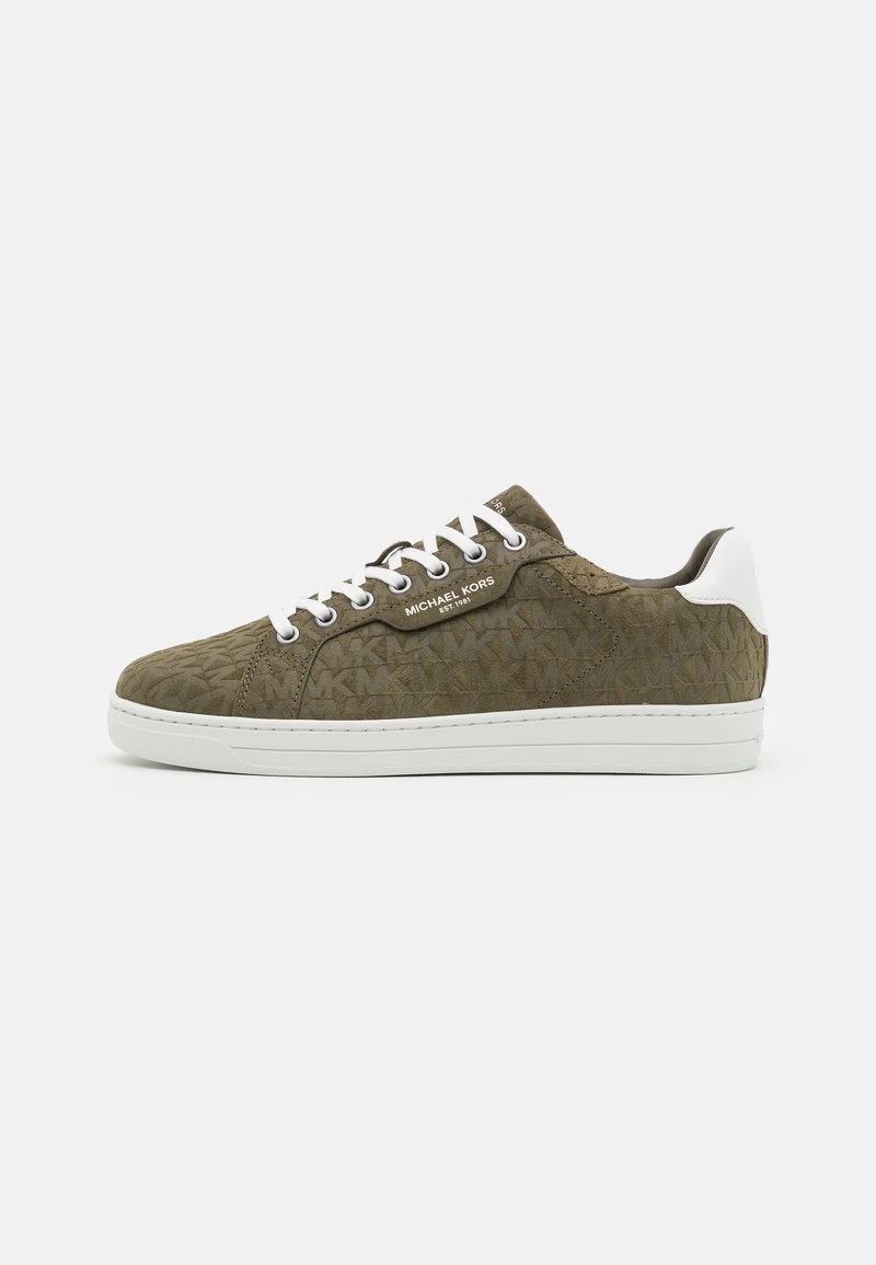 Michael Kors Homme KEATING Baskets Basses Olive 1 Michael Kors Homme KEATING Baskets Basses Olive