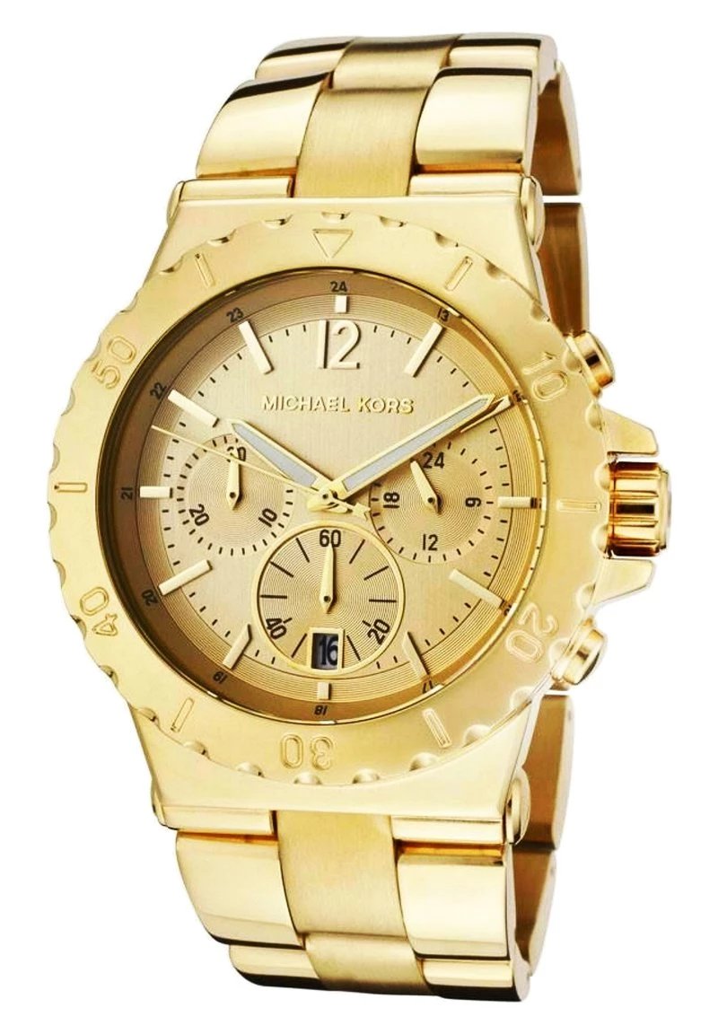 Michael Kors DYLAN Montre à Aiguilles Goldcoloured Homme 1 Michael Kors DYLAN Montre à Aiguilles Goldcoloured Homme