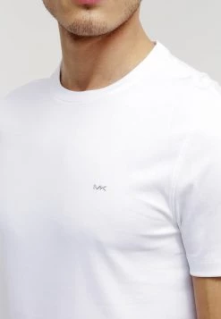 Michael Kors T Shirt Basique White Homme -Michael Kors Soldes Boutique bb5ea82f76d54cb2a3f2e0f04a32270b