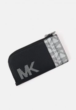 Michael Kors ZIP WALLET UNISEX Portefeuille Silver/black -Michael Kors Soldes Boutique bd14cd40eb8943079da4c739480fbe17