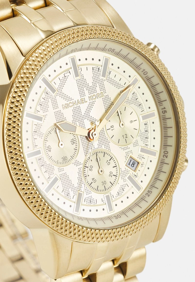 Michael Kors HUTTON Montre à Aiguilles Gold Coloured Homme 4 Michael Kors HUTTON Montre à Aiguilles Gold Coloured Homme – Image 4