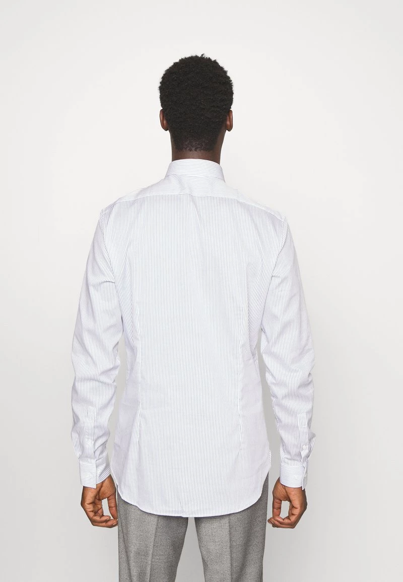 Michael Kors Homme RALEIGH DOBBY STRIPE SLIM FIT SHIRT Chemise Classique Blue 3 Michael Kors Homme RALEIGH DOBBY STRIPE SLIM FIT SHIRT Chemise Classique Blue – Image 3