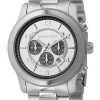 Michael Kors RUNWAY Montre à Aiguilles Silver Homme