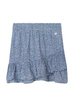 Michael Kors Enfant FLORAL Jupe Trapèze Bleu Cargo