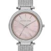 Michael Kors Femme DARCI Montre Silver Coloured