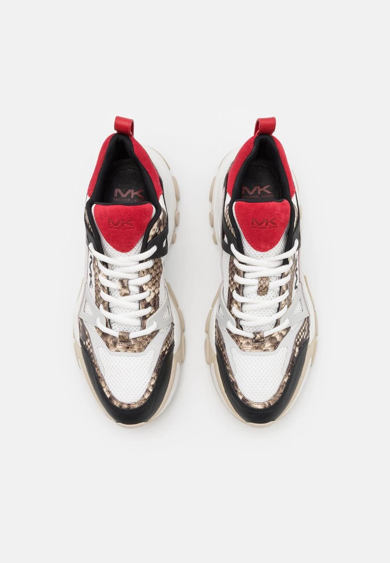 Michael Kors Homme NICK Baskets Basses Optic White/multicolor 4 Michael Kors Homme NICK Baskets Basses Optic White/multicolor – Image 4