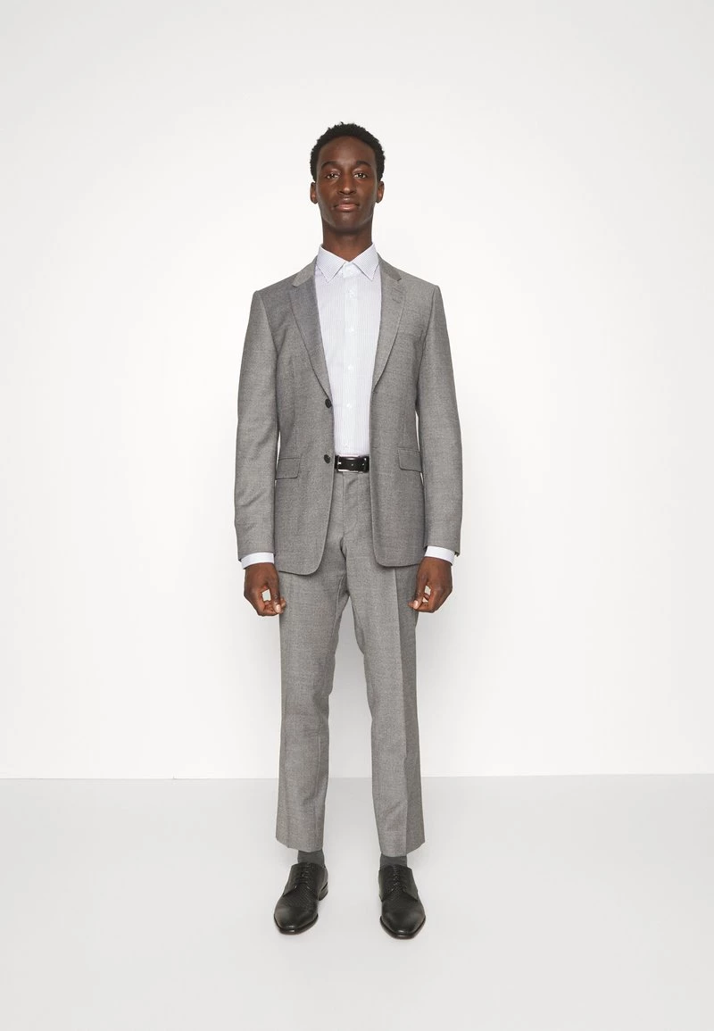 Michael Kors Homme RALEIGH DOBBY STRIPE SLIM FIT SHIRT Chemise Classique Blue 2 Michael Kors Homme RALEIGH DOBBY STRIPE SLIM FIT SHIRT Chemise Classique Blue – Image 2