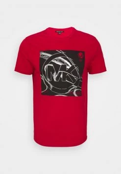 Michael Kors AEROSOL TEE T Shirt Imprimé Crimson Homme